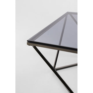 Coffee Table Cristallo Graphite 80x80cm KARE MIAMI
