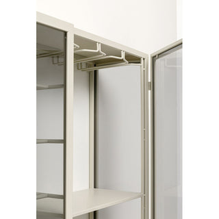 Wall Wine Shelf Porto Greige 75x80cm KARE MIAMI