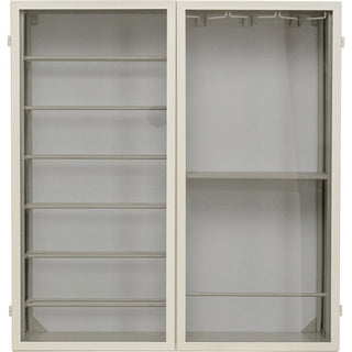 Wall Wine Shelf Porto Greige 75x80cm KARE MIAMI