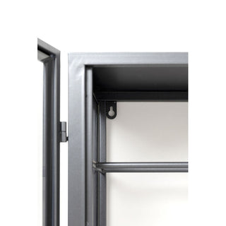 Wall Wine Shelf Porto Black 75x80cm KARE MIAMI