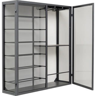 Wall Wine Shelf Porto Black 75x80cm KARE MIAMI