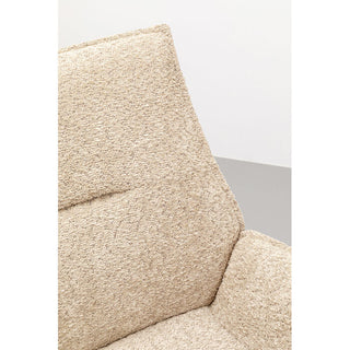Swivel Chair with Armrest Liverpool Greige KARE MIAMI