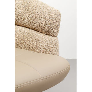 Swivel Chair with Armrest Tasty KARE MIAMI