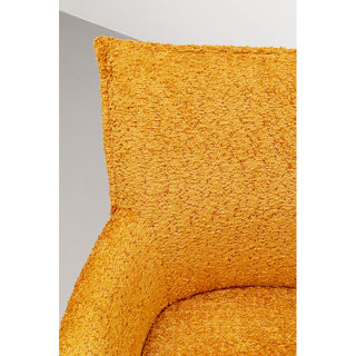 Chair with Armrest Selma Orange KARE MIAMI