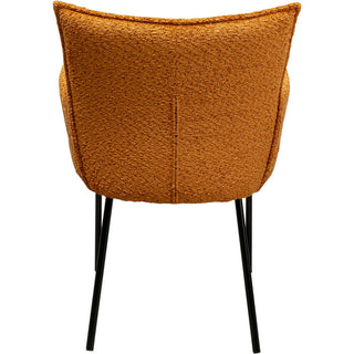 Chair with Armrest Selma Orange KARE MIAMI