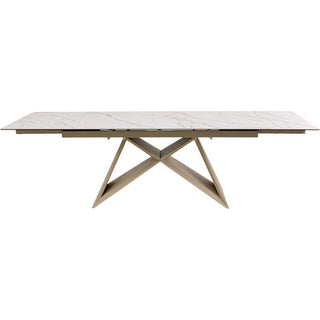 Extension Table Nelly Greige 180(40+40)x90cm KARE MIAMI
