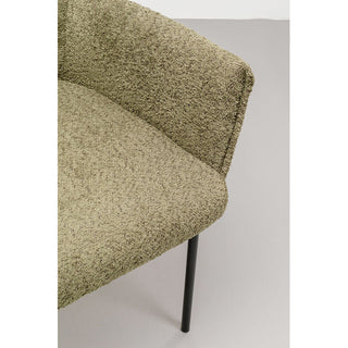 Chair with Armrest Selma Olive KARE MIAMI