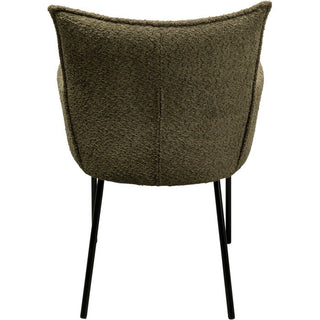 Chair with Armrest Selma Olive KARE MIAMI