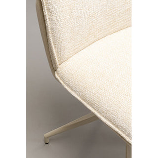 Swivel Chair Hilla White KARE MIAMI