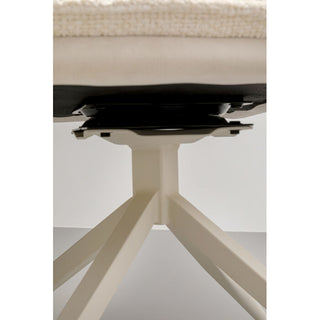 Swivel Chair Hilla White KARE MIAMI