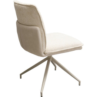 Swivel Chair Hilla White KARE MIAMI