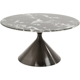 Coffee Table Mambo Graphite Ø80cm KARE MIAMI