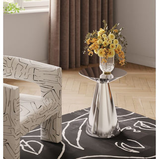 Side Table Mambo Chrome Ø45cm KARE MIAMI