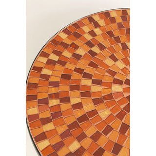 Side Table Clack Mosaic Orange Ø35cm KARE MIAMI