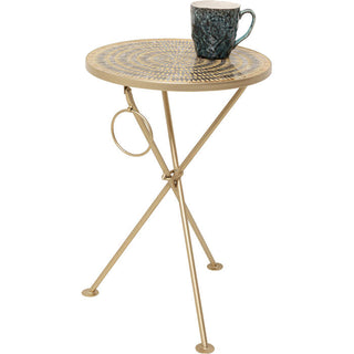 Side Table Clack Mosaic Brown Ø35cm KARE MIAMI