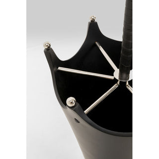 Umbrella Stand Pioggia Black 66cm KARE MIAMI