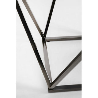 Side Table Cristallo Graphite 50x50cm KARE MIAMI