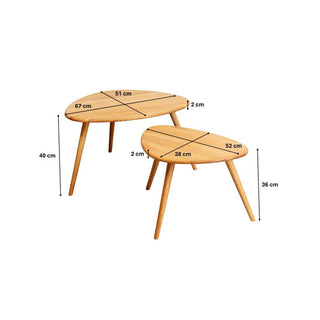 Side Table Vigo (2/Set) KARE MIAMI