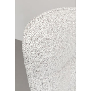 Swivel Armchair Oscar Beige KARE MIAMI