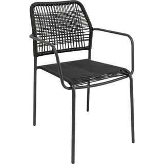 Chair Madagascar Black KARE MIAMI