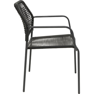 Chair Madagascar Black KARE MIAMI