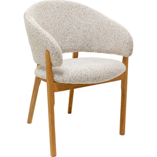 Chair with Armrest August Grey KARE MIAMI
