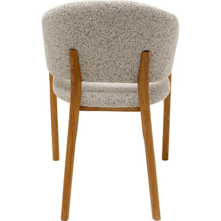 Chair with Armrest August Grey KARE MIAMI