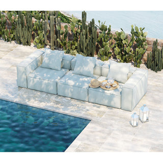 Sofa Korali Beach Outdoor Light Sea 320cm KARE MIAMI