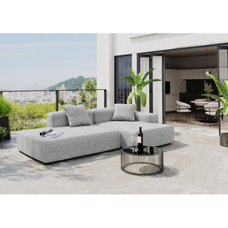 Corner Sofa Laguna Right Outdoor Gainsboro KARE MIAMI