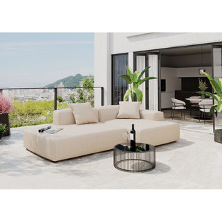 Corner Sofa Laguna Right Outdoor Gainsboro KARE MIAMI