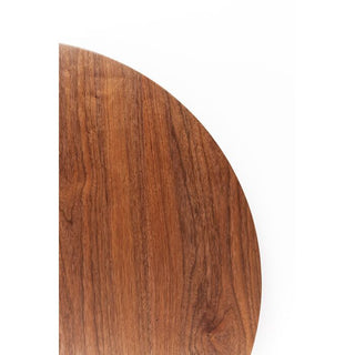 Coffee Table Schickeria Walnut Black Ø110cm KARE MIAMI