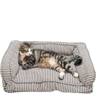 Dog/Cat Bed Stripes Grey KARE MIAMI