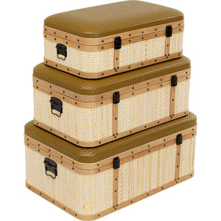 Trunk Viaggo (3/Set) KARE MIAMI