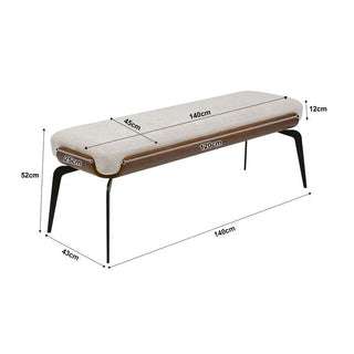 Bench Marc 140cm KARE MIAMI