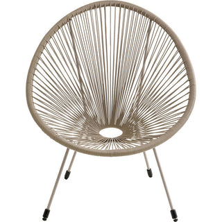 Armchair Acapulco Mono Greige KARE MIAMI