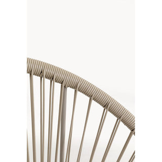 Armchair Acapulco Mono Greige KARE MIAMI