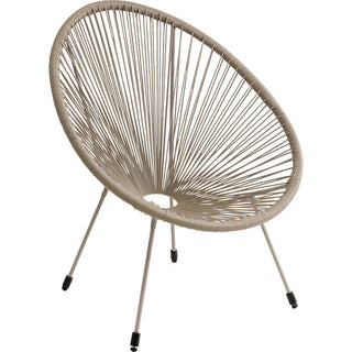 Armchair Acapulco Mono Greige KARE MIAMI