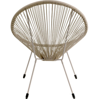 Armchair Acapulco Mono Greige KARE MIAMI