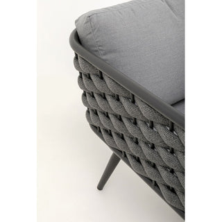 Sofa Set Rimini Anthracite (4/part) KARE MIAMI