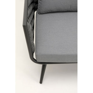 Sofa Set Rimini Anthracite (4/part) KARE MIAMI