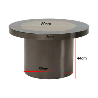 Side Table Medaillon Ø80cm KARE MIAMI