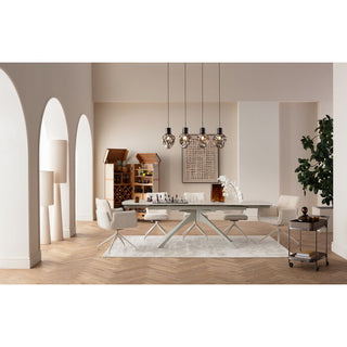 Extension Table Lana Greige 180(40+40)x90cm KARE MIAMI