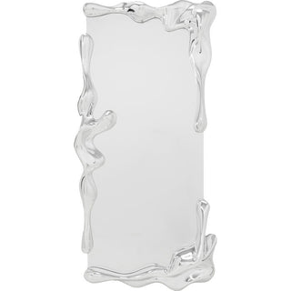 Wall Mirror Lava Silver 180x80cm KARE MIAMI