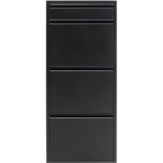 Shoe Container Caruso 3 Plus 1 Black (MO) KARE MIAMI