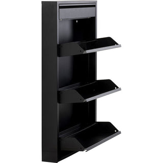 Shoe Container Caruso 3 Plus 1 Black (MO) KARE MIAMI