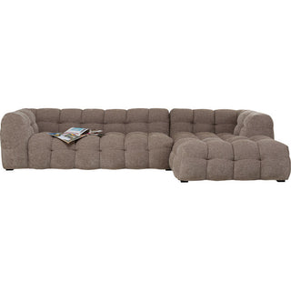 Corner Sofa Salamanca Grey Brown Right 320cm KARE MIAMI