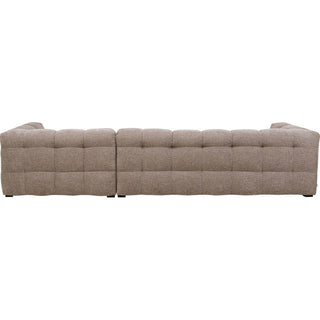 Corner Sofa Salamanca Grey Brown Right 320cm KARE MIAMI