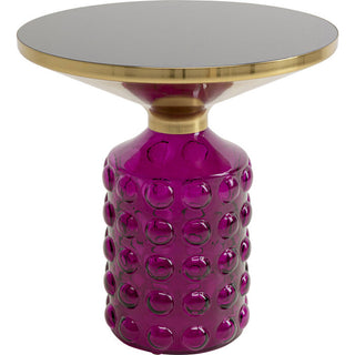 Side Table Lola Purple Ø50cm KARE MIAMI