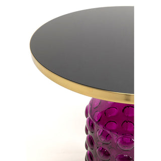Side Table Lola Purple Ø50cm KARE MIAMI