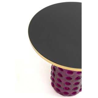 Side Table Lola Purple Ø50cm KARE MIAMI
